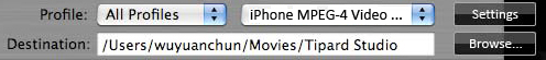 TS to iPhone Converter for Mac, convert TS file
