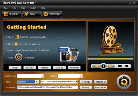 MP3 WAV freeware