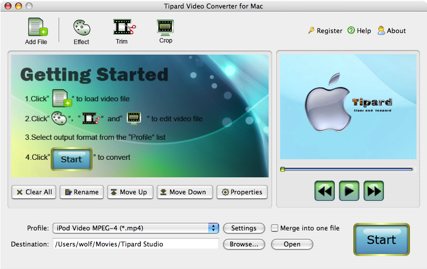 Convert Video on Mac