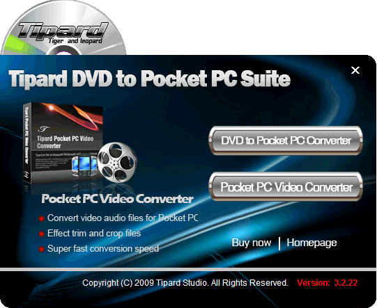 Tipard DVD to Pocket PC Suite 3.2.26 full