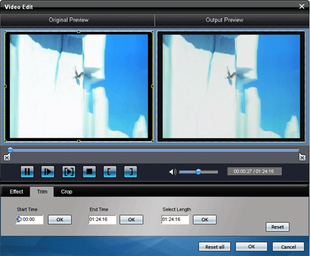 Convert DVD for Creative Zen Trim