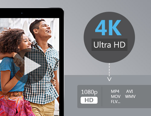 Converter 4K para 4K, 1080P