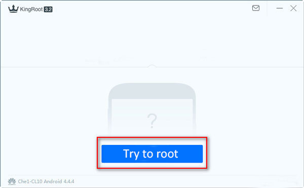 Root Android z KingRoot