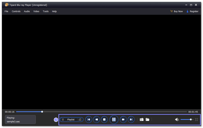 Use The on Screen Controls