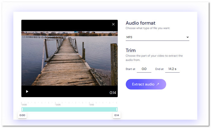 Biteable Best Online Audio Extractor