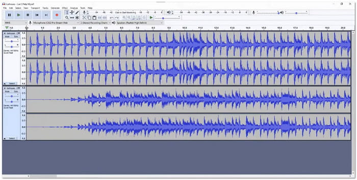 Audacity Desktop Audio Merger