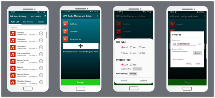 MP3 Audio Merger and Joine Top Audio Mergers App