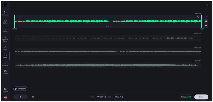 Vocal Remover Online Audio Merger