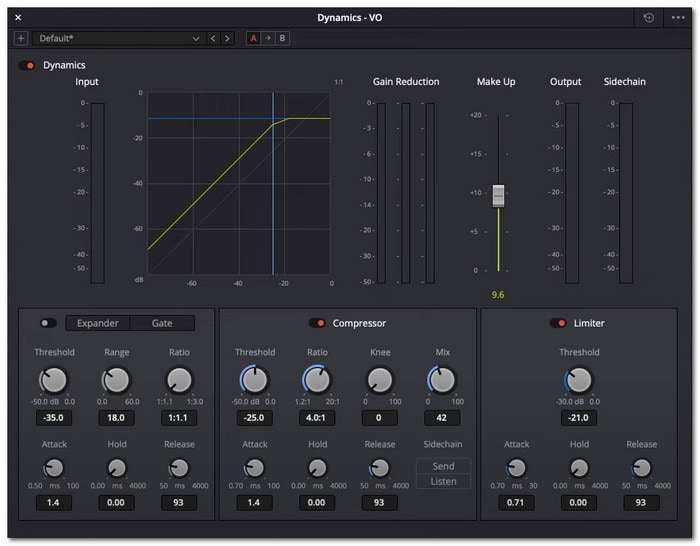 Adjust Volume And Levels