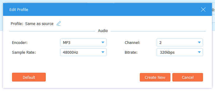 Customize Audio Settings