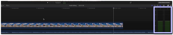 Check The Audio Meters