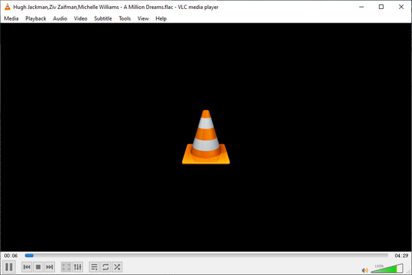 Gioca a Flac con VLC