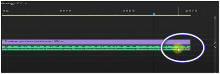 Apply The Fade to Your Audio