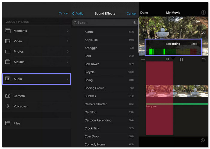 Edit Audio In iMovie on iPhone