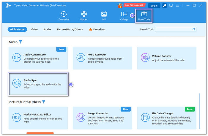 Select Audio Sync