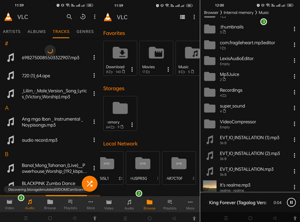 Музыкальный проигрыватель VLC