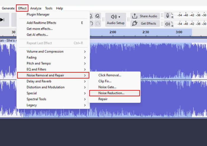 Audacity Audio Repair