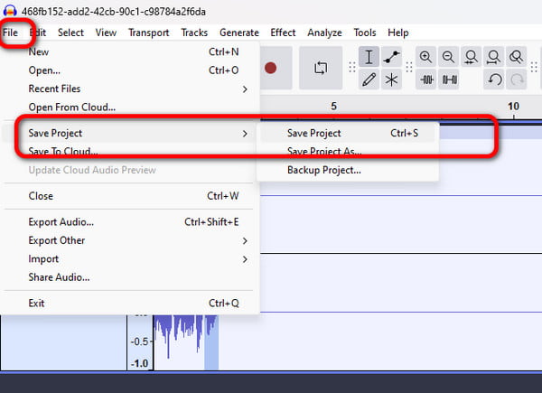 File Save Project