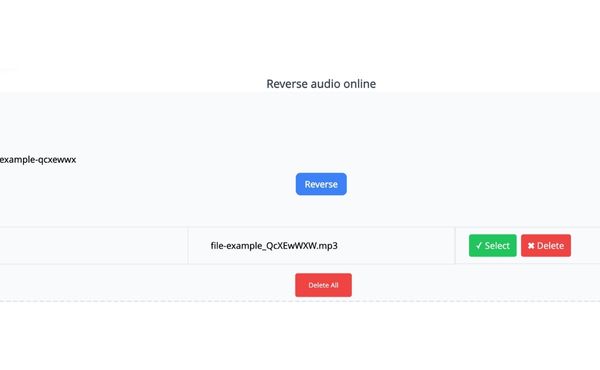 AudioEditor.io Interface