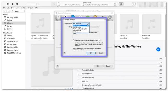 Convert Wav to M4a in iTunes