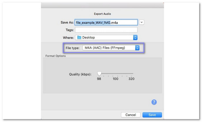 Convert Wav to M4a With Audacity