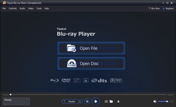 Open Blu-ray Player