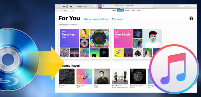 Blu-ray iTunesiin