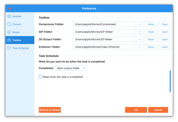 etusija Toolbox