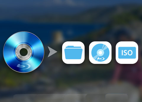 Blu-ray Disc til mappe / iso filer