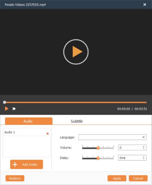Add And Edit Audio