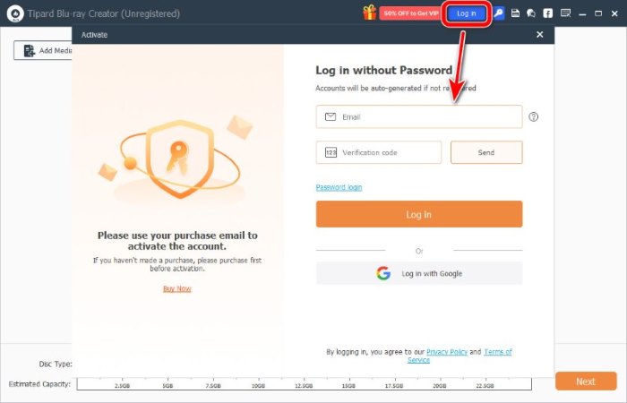 Register And Log In