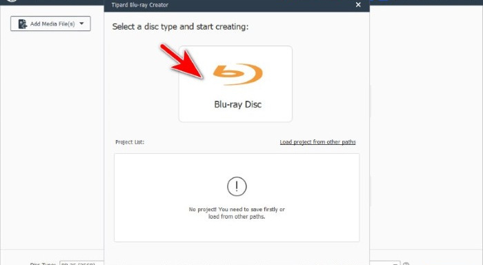 Select Bluray Disc