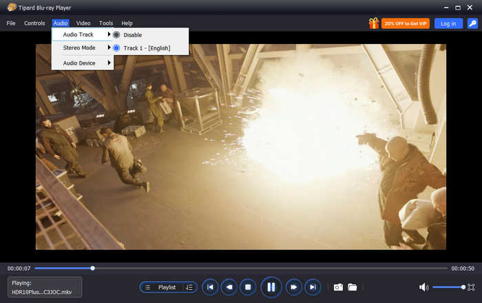 Change Audio Track