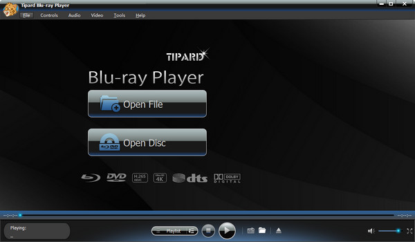افتح مشغل Blu-ray