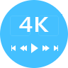 تشغيل 4K الفيديو