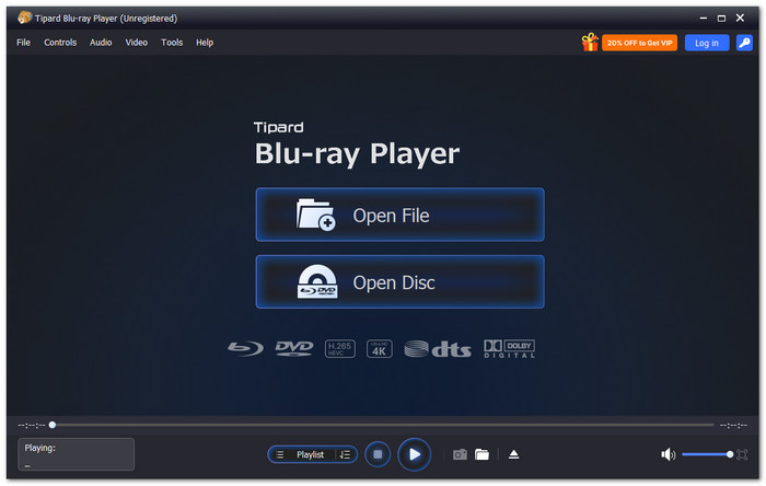 Tipard Blu-ray Player Software