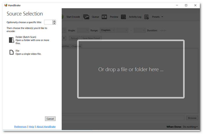 Handbrake Best Blu-ray Ripping Software