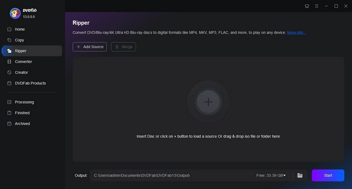 DVDFab Blu-ray Ripper