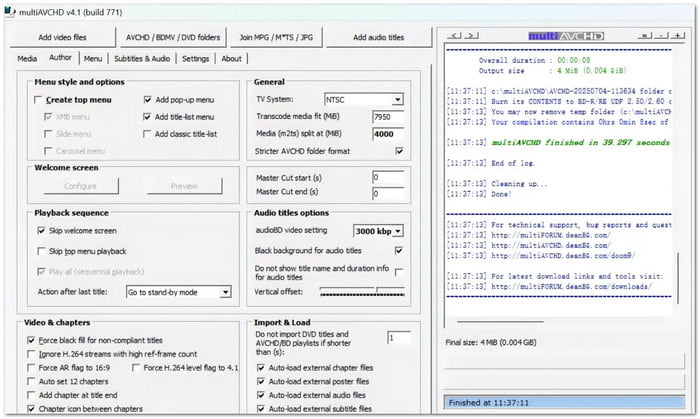Multiavchd Top Blu-ray Authoring Software