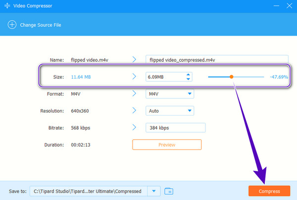 Converter Komprimera video