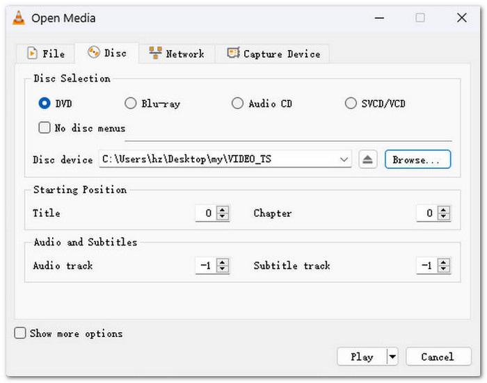VLC Excellent Blu-ray Decrypter