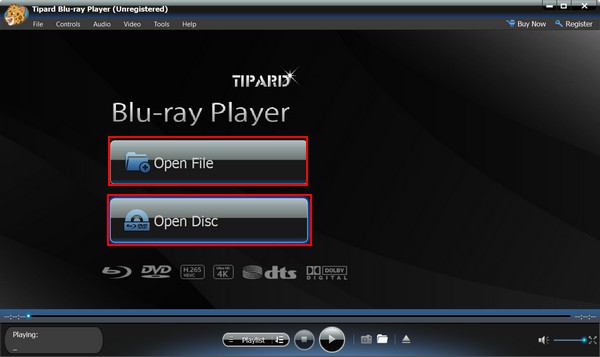 Tipard Přidat Blu-ray