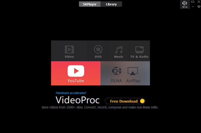 5KPlayer Blu-ray Player For PC