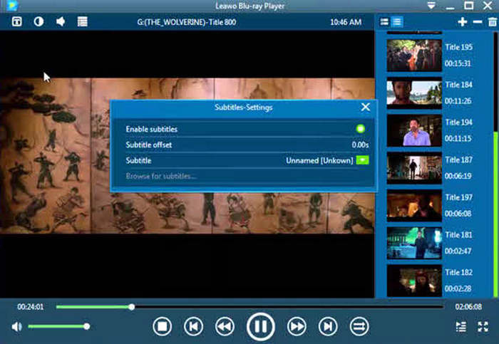 Leawo Blu Ray Player