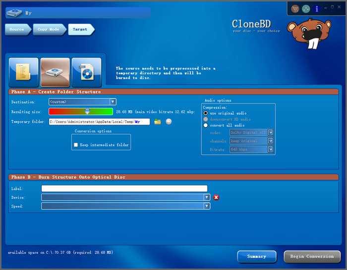 Clonebd Blu Ray