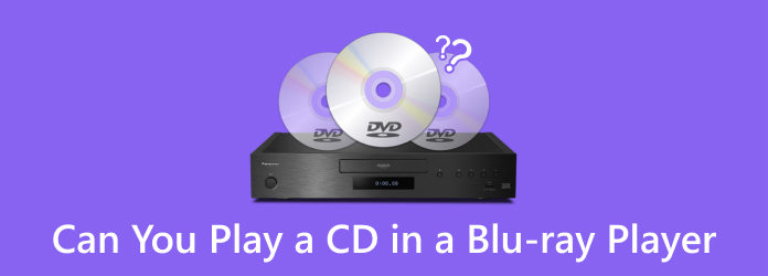 Kan du afspille en cd i en Blu-ray-afspiller