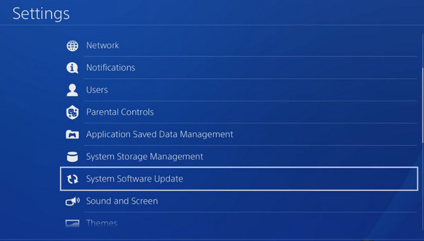 Ps Update systeemsoftware