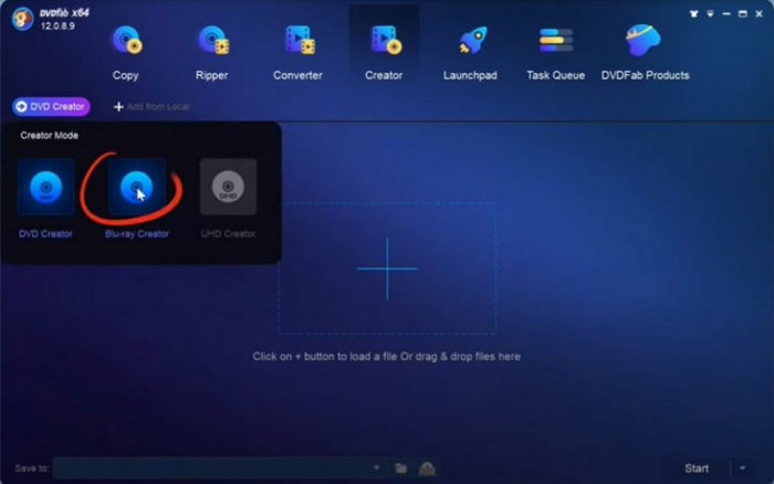 Creator Blu-ray Creator
