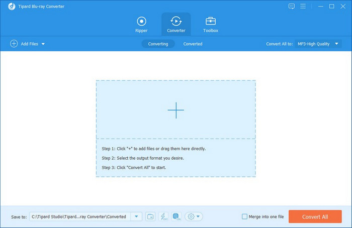 Tipard Blu Ray Converter Ui