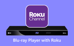 Blu-ray-spiller med Roku